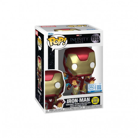 FUNKO POP! Vinyl figuur: Marvel - Iron Man (Glow)