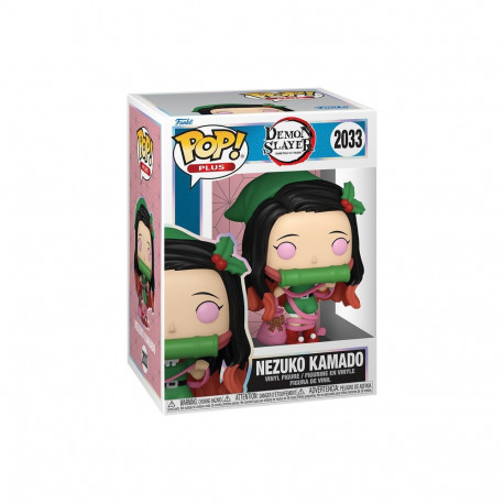 FUNKO POP! Vinyl Figure: Demon Slayer - Nezuko Kamado (Holiday Outfit)