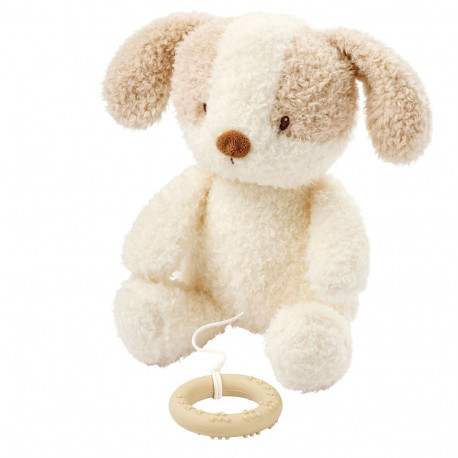 NATTOU Teddy Muusikaline beebimänguasi koer, 16 cm