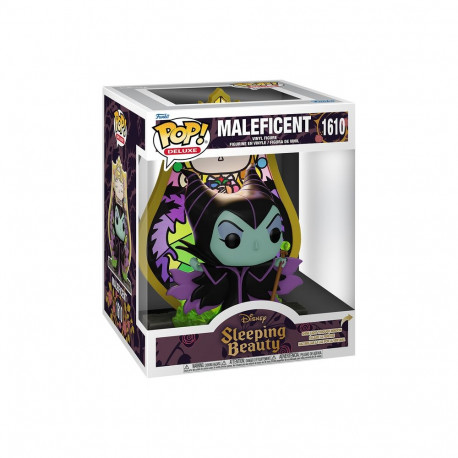 FUNKO POP! Deluxe Vinyl Figuur: Disney: Sleeping Beauty - Maleficent (Princess Aurora Stained Glass)