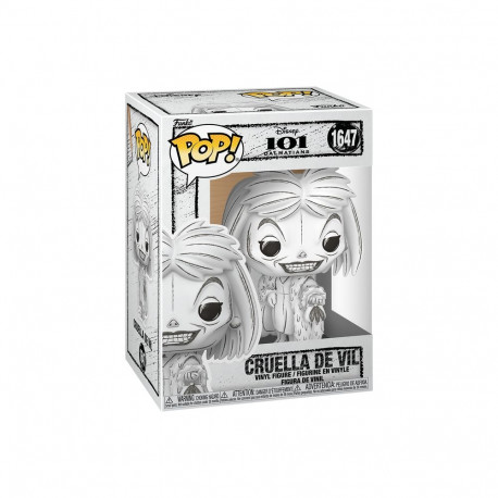 FUNKO POP! Vinyl Figure: Disney: 101 Dalmatians - Cruella de Vil (Sketched Deco)