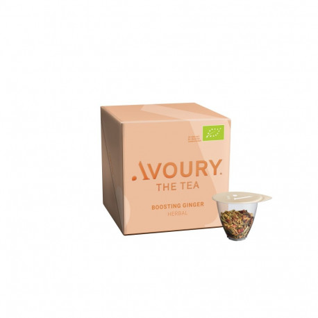 AVOURY Tea Capsules BOOSTING GINGER