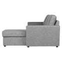 Corner sofa bed INGA grey