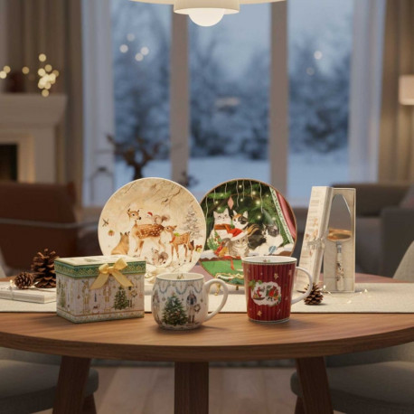 Plates MIA CATS D19cm 2pcs in a gift box