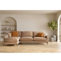 Corner sofa DAISY LC, beige