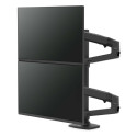 Ergotron LX Dual Monitor Arm, monitor mount (black)
