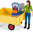 Schleich Farm World mobile farm stand, play figure