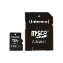 Intenso UHS-I Professional 128 GB microSDXC, memory card (black, Class 10)