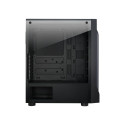 Inter-Tech A-3411 Creek, tower case (black, Tempered Glass)
