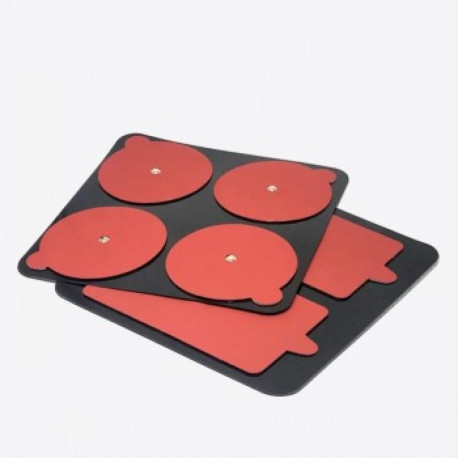 THERABODY POWERDOT 2.0 REPLACEMENT ELECTRODE PADS, RED