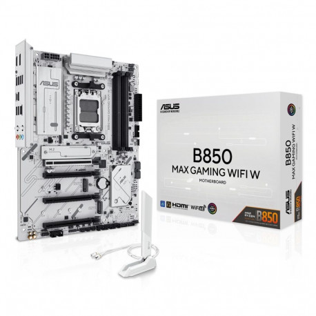 ASUS B850 MAX gaming wifi W AMD B850 Socket AM5 ATX emaplaat