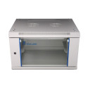 Extralink Rackmount cabinet 6U 600x450 Gray wall mounted