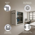 Extralink Rackmount cabinet 6U 600x450 Gray wall mounted