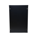 Extralink Rackmount cabinet 15U 600x600 Black wall mounted