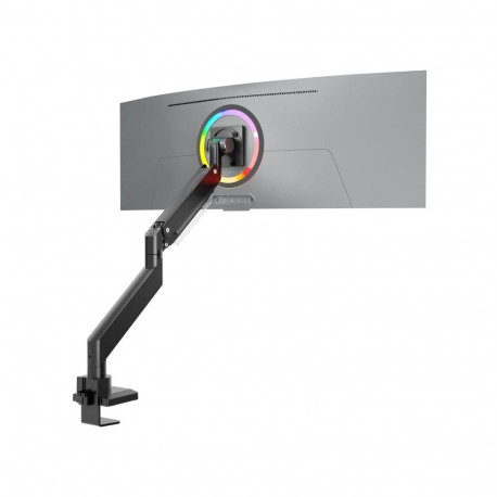 ONKRON G130-B Swivel and tilt desk mount for 17‘-57’ monitors, max. 27 kg, with rotation, black