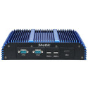 Shuttle BPCAL02-i7 tööstuslik Box-PC, Core i7-1255U, 2x SO-DIMM, 2x LAN, 1x COM, 1x HDMI, 4x USB, ve