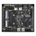 Shuttle Nano PC NE10N, Intel N 100, 1x HDMI, 1x DP, 6x USB, 1x LAN, ventilaatorita, 24/7 pidev töö, 