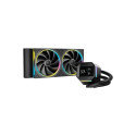 DeepCool LM240 protsessori vedelikjahutuse komplekt 12 cm must 1 tk