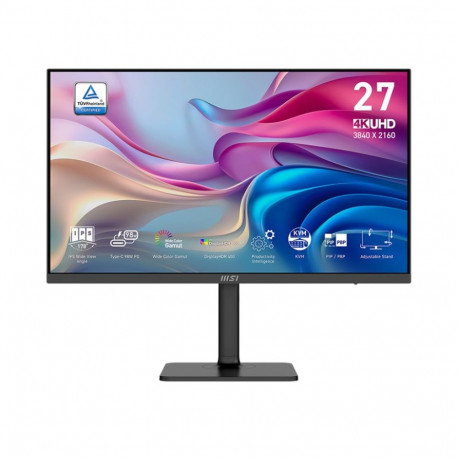 MSI MODERN MD272UPHGDE computer monitor 68.6 cm (27") 3840 x 2160 pixels 4K Ultra HD Black