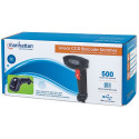 Manhattan Linear CCD Handheld Barcode Scanner, USB, 500mm Scan Depth, IP54 rating, Cable length 1.5m