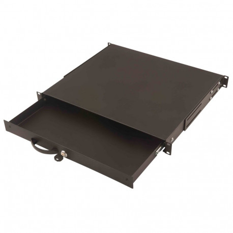 Digitus lukustatav 1U sahtel 482.6mm (19") võrgu- ja serverikappidele