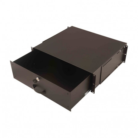 Digitus Lockable drawer for 482.6 mm (19") network and server cabinets, 3U