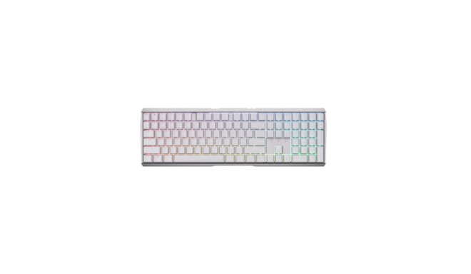 CHERRY MX 3.0S juhtmevaba mänguklaviatuur RF Wireless + Bluetooth QWERTZ saksa valge