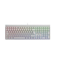 CHERRY MX 2.0S RGB mänguklaviatuur USB QWERTZ saksa valge