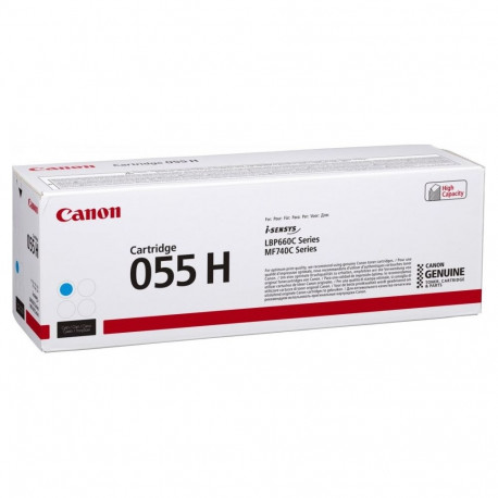Canon toonerkassett 055H 1pc(s) originaalne, tsüaan