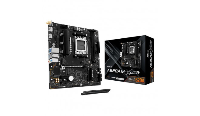 Mainboard MB AMD A620 SAM5 MATX/A620AM-X wifi emaplaat