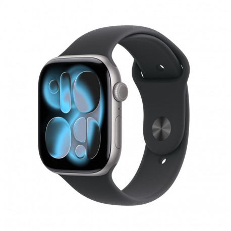 Apple Watch Series 11 GPS + Cellular 46mm kosmosehall alumiiniumkorpus must spordirihm S/M