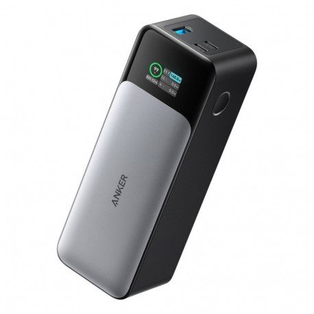 Anker akupank 737 24000mAh, must, hõbedane