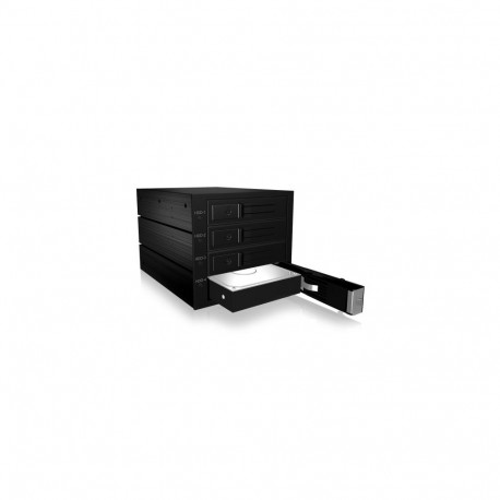 ICY BOX IB-564SAS-12G disk array Black