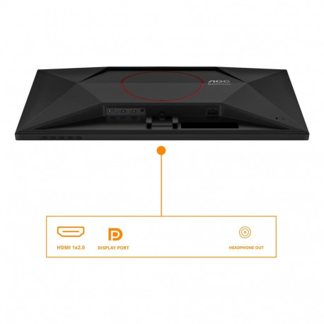 AOC arvutimonitor Q27G42ZE/69 68.6cm (27") 2560 x 1440 pikslit, must, punane