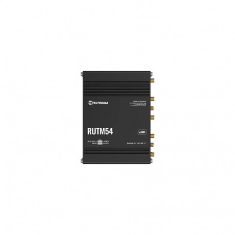Teltonika RUTM54 must juhtmevaba ruuter Gigabit Ethernet Dual-band (2.4 GHz / 5 GHz) 5G
