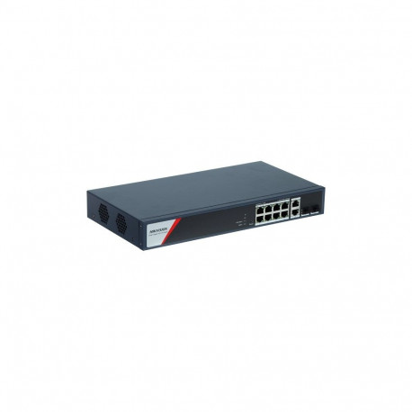 Hikvision võrgulüliti DS-3E1512HP-SI-8P2T2F hallatav Gigabit Ethernet (10/100/1000) Power over Ether