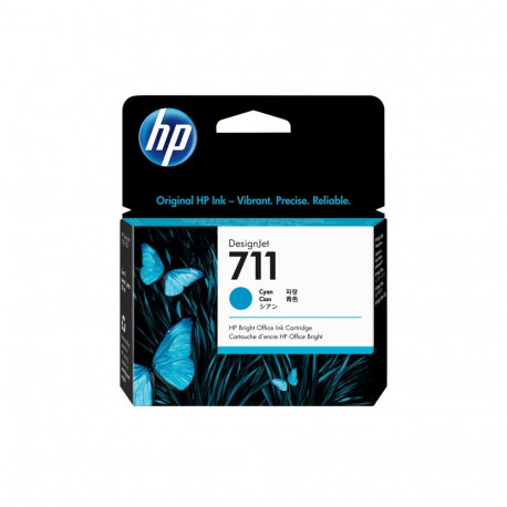 HP 711      Cyan                Tintenpatrone