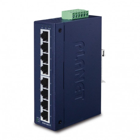 PLANET ISW-801T võrgulüliti haldamata L2 Fast Ethernet (10/100) sinine