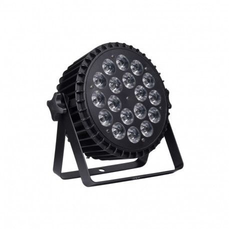 LIGHT4ME ALU QUAD PAR 18x6W RGBW - stage spotlight
