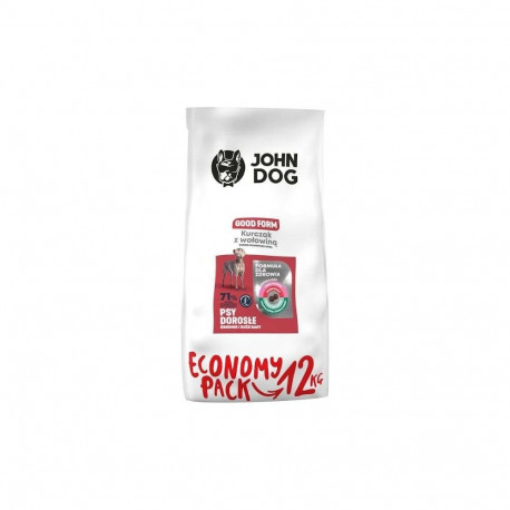 JOHN DOG Good Form Adult Chicken with beef - dry dog food - 12 kg