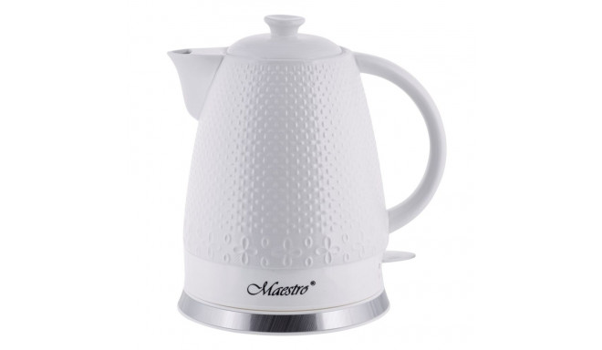 Maestro MR-073 elektriline veekeetja 1,2 l 1200 W valge