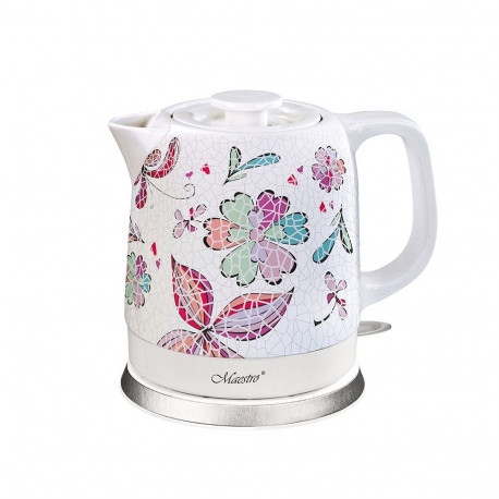 Ceramic electric kettle MAESTRO MR-068 1,5L 1500W (MR-068-FLOWERS)