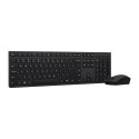 Lenovo 4X31R64357 keyboard Mouse included Office RF Wireless + Bluetooth QWERTY Nordic Grey