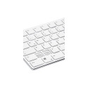 RIVA Slim Metal Scissor Keyboard, white - DE Layout