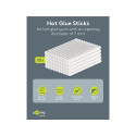 Goobay Tools Hot Glue Sticks 7 mm, 50 Pcs.