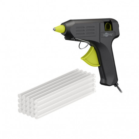 Goobay Tools Hot Glue Gun Superior 40 W, incl. 20 Glue Sticks