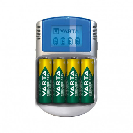 Varta LCD laadija (Type 57070) koos 4x AA 2600 mAh