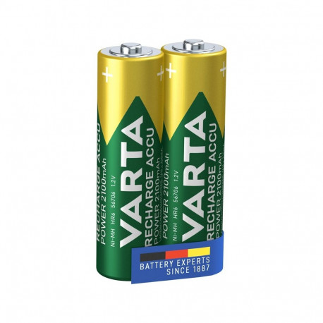 Varta AA (Mignon)/HR6 (56706) Rechargeable - 2100 mAh, 2 pcs. in blister
