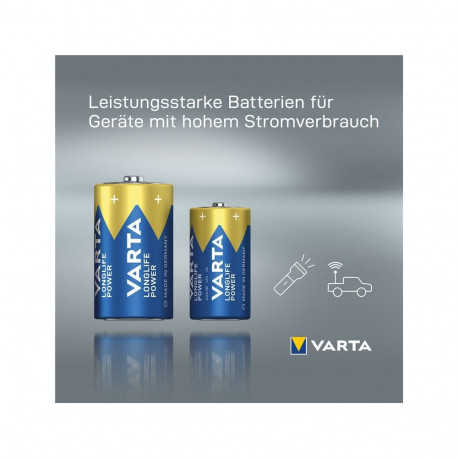 Varta LR20/D (Mono) (4920) patarei, 1 tk lahtiselt