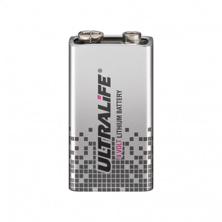 Ultralife 6F22 /9 V Block((U9VL-J-P) Battery, 1 pc. in blister